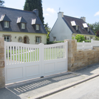 Portail PVC - Habitats Conseils Caen